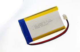 3.7V 124672 4600mAh DVD聚合物鋰電池